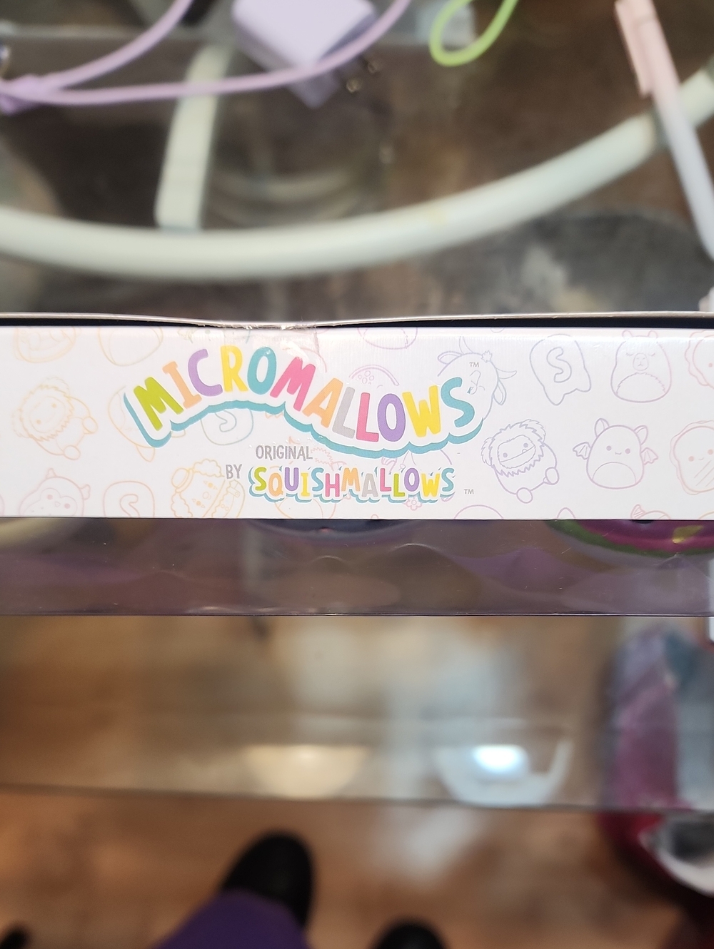 Squishmallows Micromallows Rainbow Pastel Logo Box Brand New Never Opened/used - Picture 2 of 6